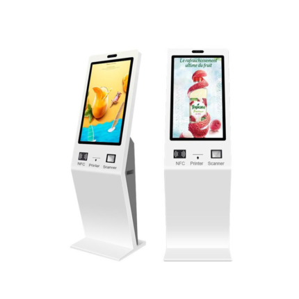 self-service ticket queuing kiosk