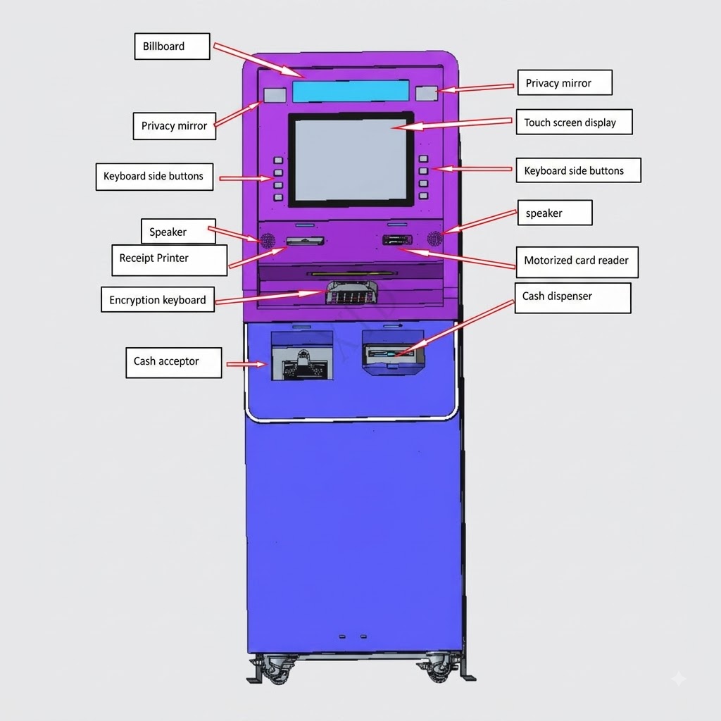 Fournisseur OEM de kiosque bancaire
