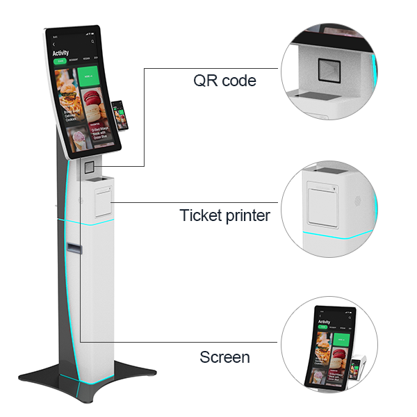 restaurant ordering kiosk with POS