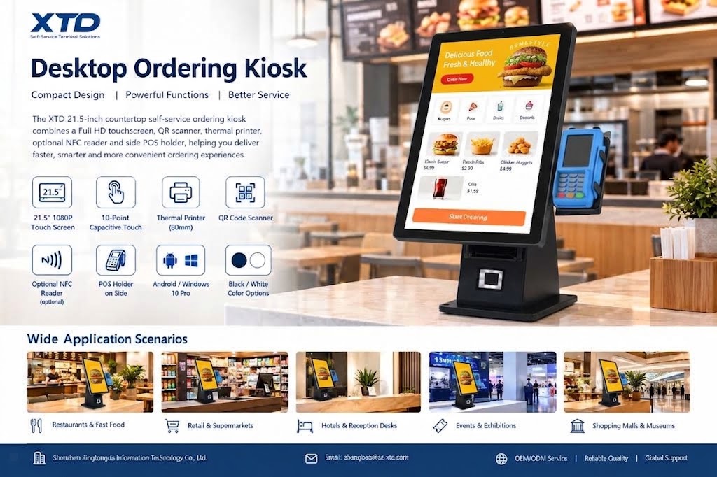 countertop self ordering kiosk
